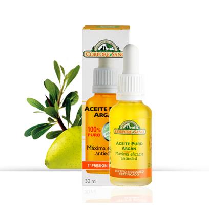 Óleo de Argão 100% Puro Anti-envelhecimento Corpore Sano, 30 ml