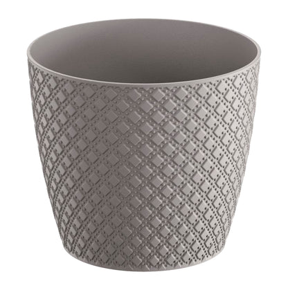 Maceta Orient 2l., Dimensiones (mm) 157x157x138, Color Gris Piedra