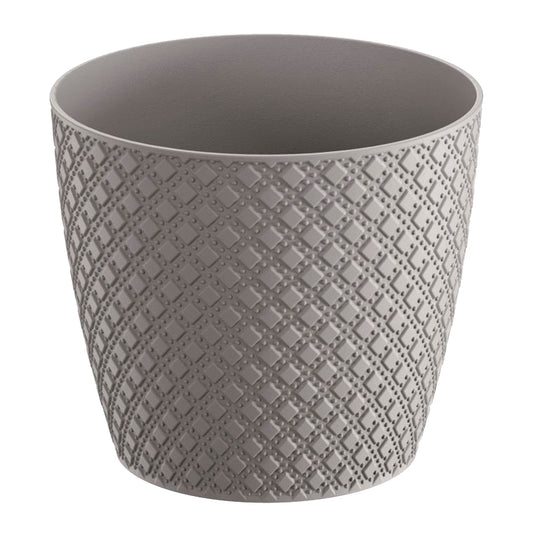 Maceta Orient 2l., Dimensiones (mm) 157x157x138, Color Gris Piedra