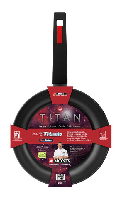 Sartén Monix Titan De Aluminio Forjado - 18 Cm_2