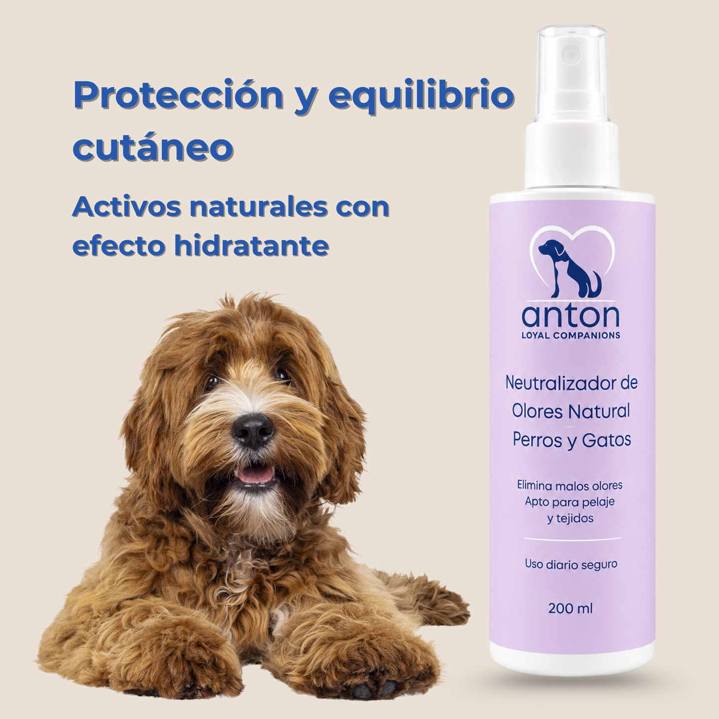 Spray natural neutralizador de olores para perros y gatos – Pack 3 x 200 ml_4