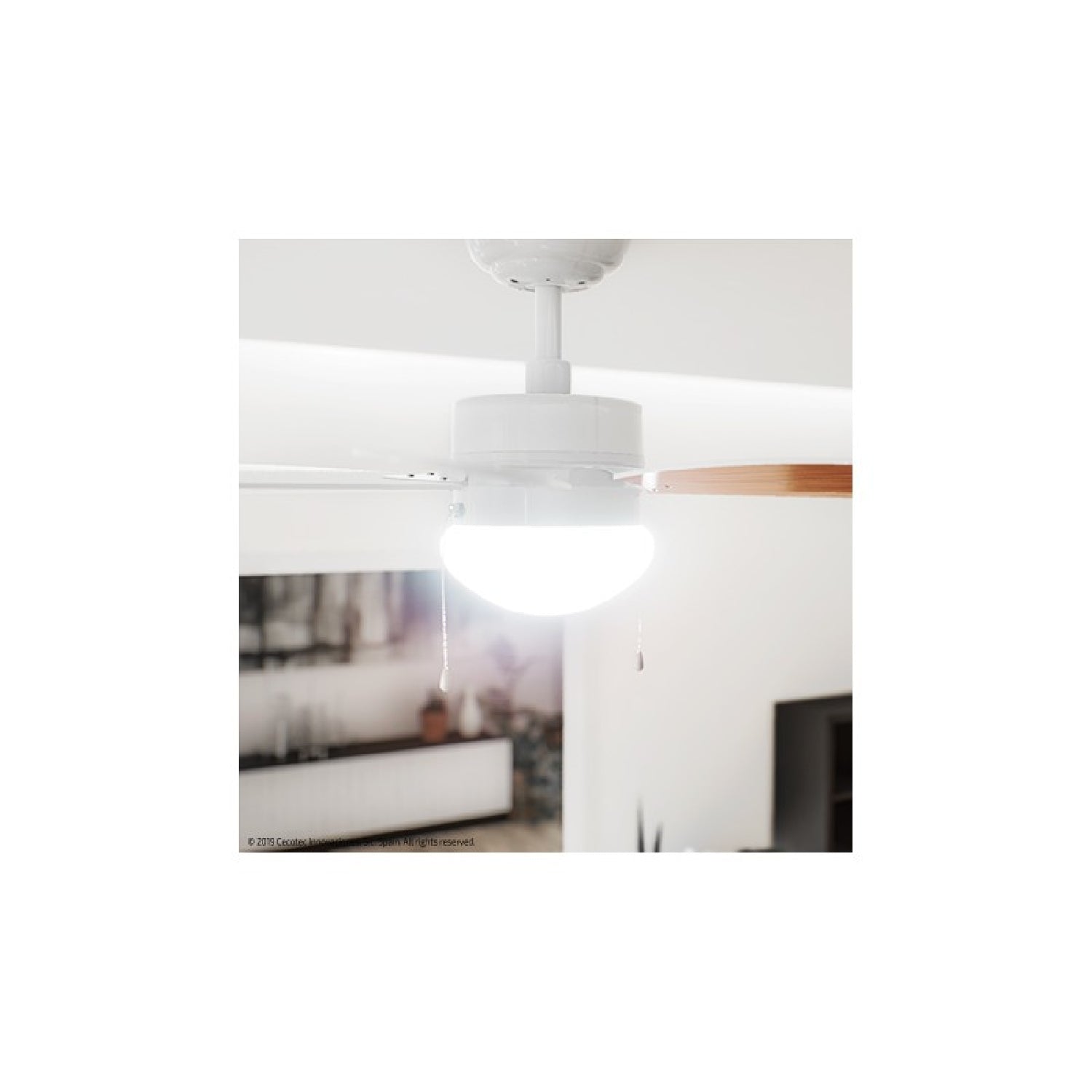 Cecotec Ventilador De Techo Con Luz Energysilence Aero 360_1
