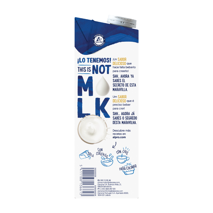 Bebida Vegetal ISTO NÃO É M*LK Classic Alpro 1 Litro