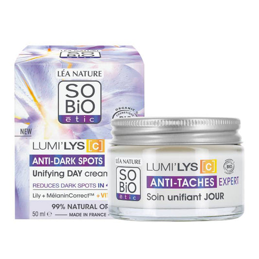 LUMI'LYS [C] CREME DE DIA ANTI-MANCHAS EXPERT, SO'BIO, 50 ml