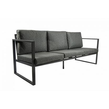 Set De Jardín Para 5 Personas 1 Sofá De 3 Plazas + 2 Sillones + 1 Mesa De Centro - Mobiliario De Jardín_3