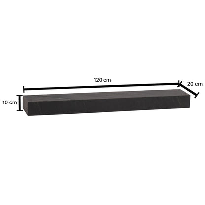 Estante De Pared 120x10x20 Cm_3