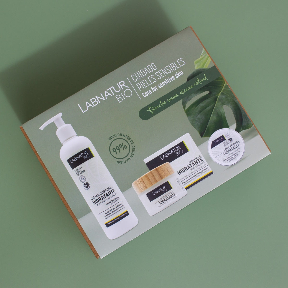 Pack Cuidado de Pieles Sensibles Labnatur Bio | Cremas Corporal, Facial y de Manos | Caléndula Bio | Vegano_2