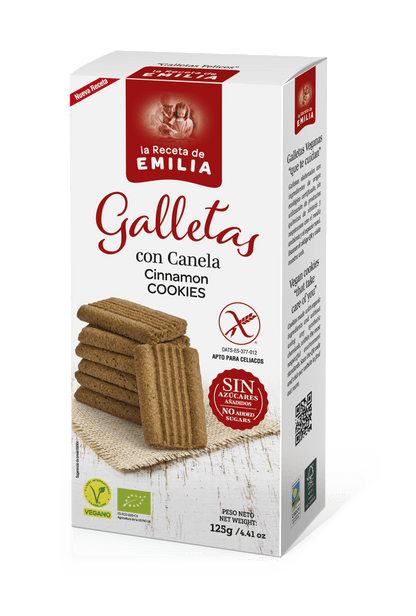 Galletas Con Canela sin Azucares Añadidos 125 Gr._0
