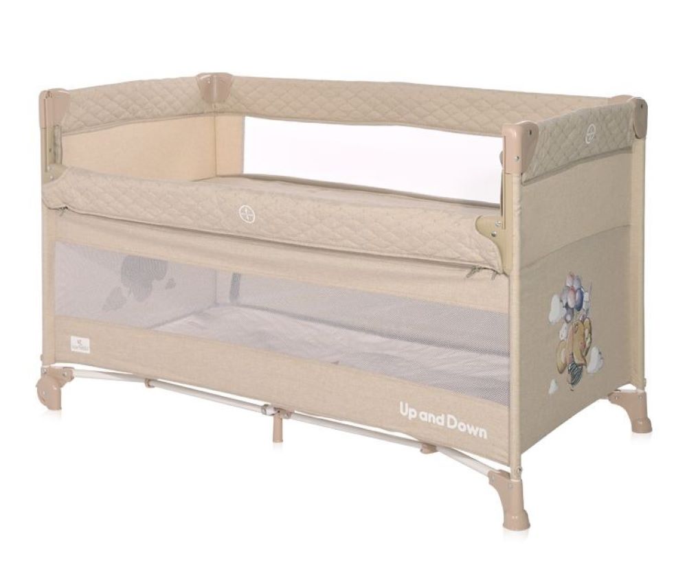 Cuna De Viaje Con Apertura Lateral Up And Down Fog beige_1