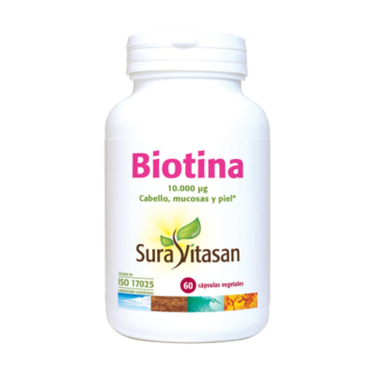 Biotina 60 cápsulas SuraVitasan