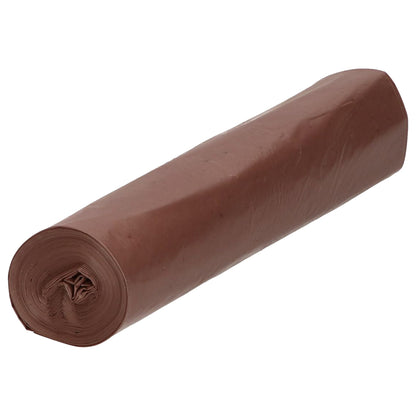 100 Bolsas De Basura Con Autocierre 20l Capacidad Cada Una