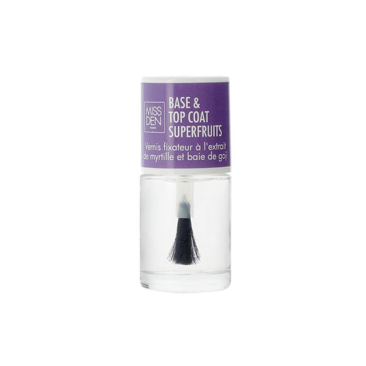 Verniz Base e Top Coat Superfruit 060, Miss Den Paris
