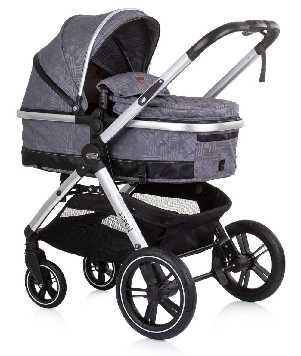 Carrito De Bebé Dúo Convertible Aspen Hasta 22 Kg Graphite_1