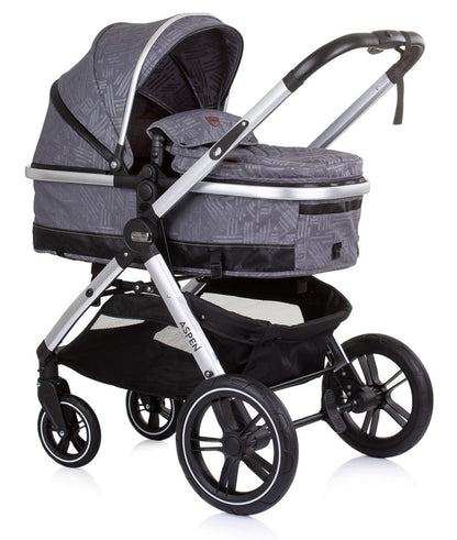 Carrito De Bebé Trío Convertible Aspen Hasta 22 Kg Graphite_1