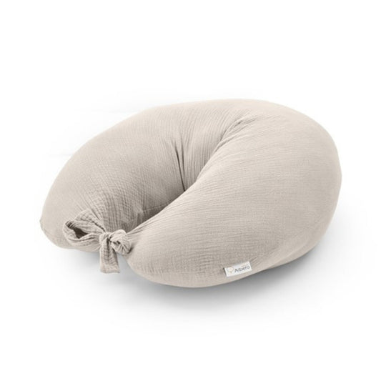 Cojín De Lactancia Muselina Con Fibra De Silicona Beige_0