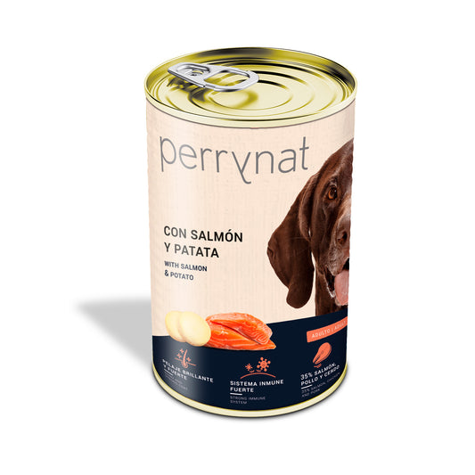 Perrynat Salmón Y Patata 6 Latas X 800gr_0