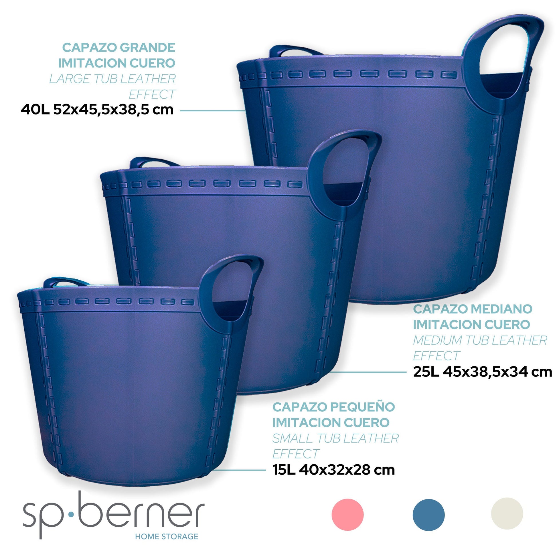 2x Life Story Cesto Craft Large 40l Light Violet_2