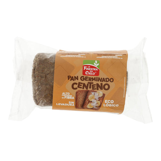 Pão de Centeio Brotado Biológico La Finestra Sul Cielo 400 g