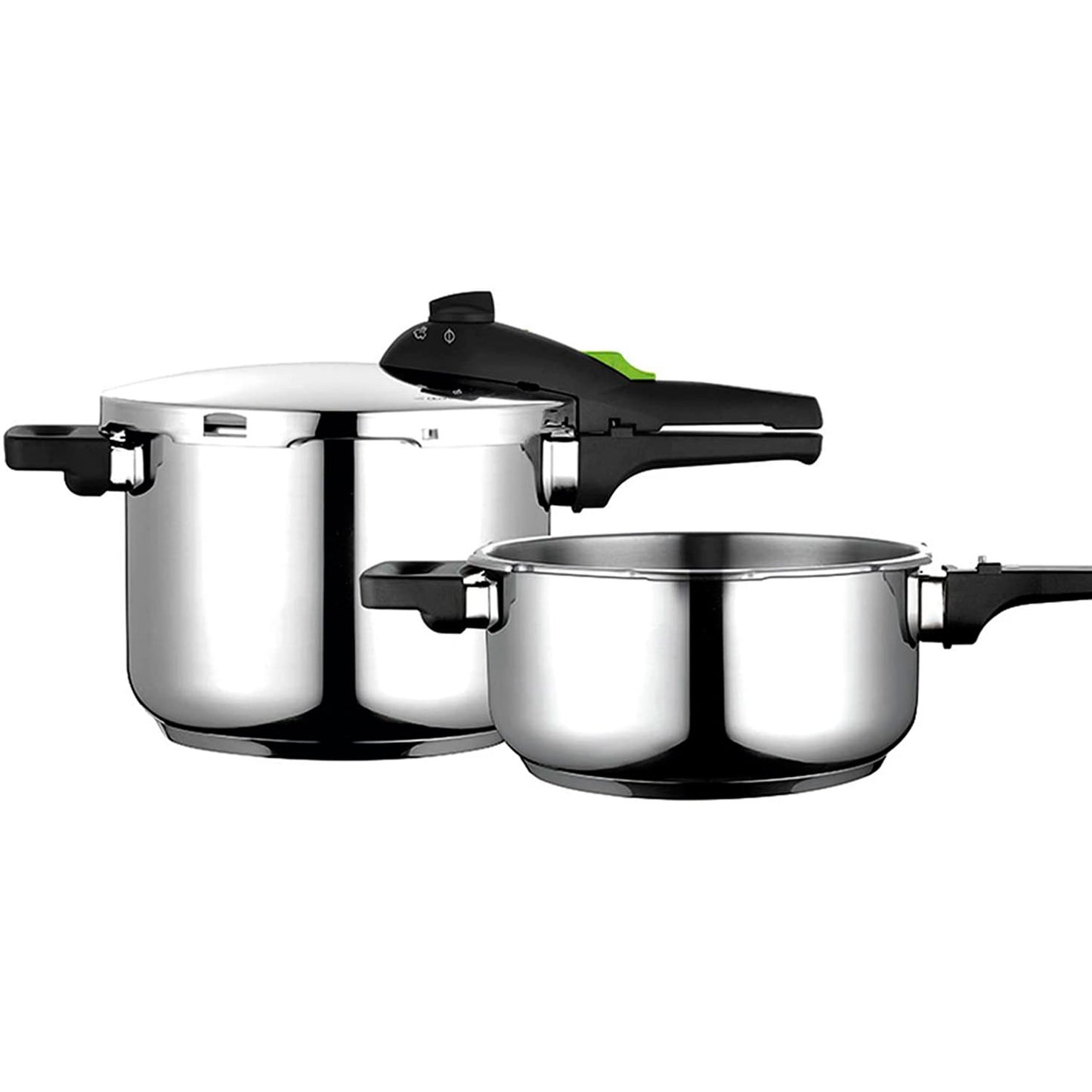 Olla A Presión 6 + 4 Litros, Inducción, Express Super Rápida, Acero Inox. 18/10, Todas Cocinas Fagor Fagor Rapid Xpress 6/4 Plata, 81opfgrap46_0