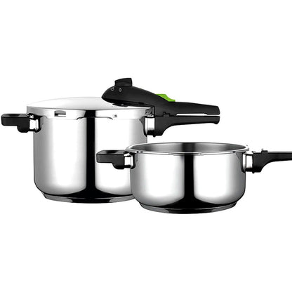 Olla A Presión 6 + 4 Litros, Inducción, Express Super Rápida, Acero Inox. 18/10, Todas Cocinas Fagor Fagor Rapid Xpress 6/4 Plata, 81opfgrap46_0