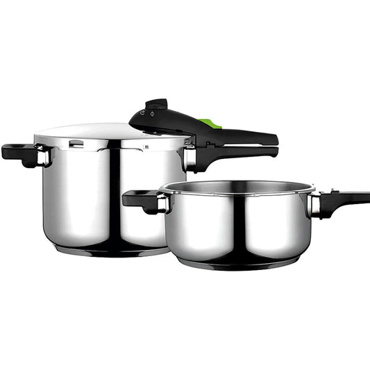Olla A Presión 6 + 4 Litros, Inducción, Express Super Rápida, Acero Inox. 18/10, Todas Cocinas Fagor Fagor Rapid Xpress 6/4 Plata, 81opfgrap46_0