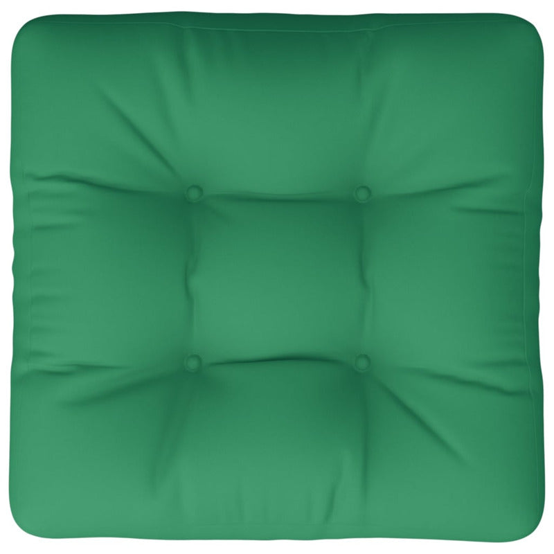 Vidaxl Cojín Para Sofá De Palets Tela Verde 58x58x10 Cm_5