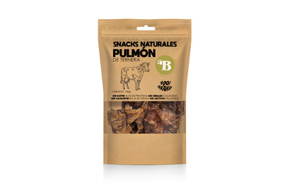 Bimordiscos Pulmón De Ternera Para Perros · 100g.