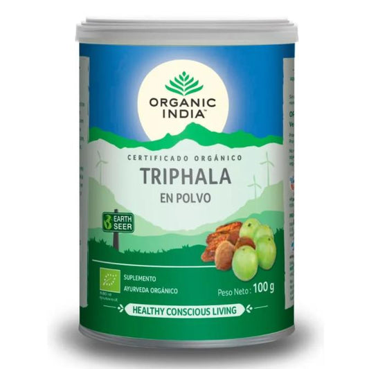 Pó de Triphala Biológico Lata 100g