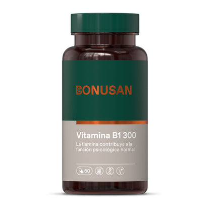 Vitamina B1 Tiamina Bonusan 60 Cápsulas Vegetais