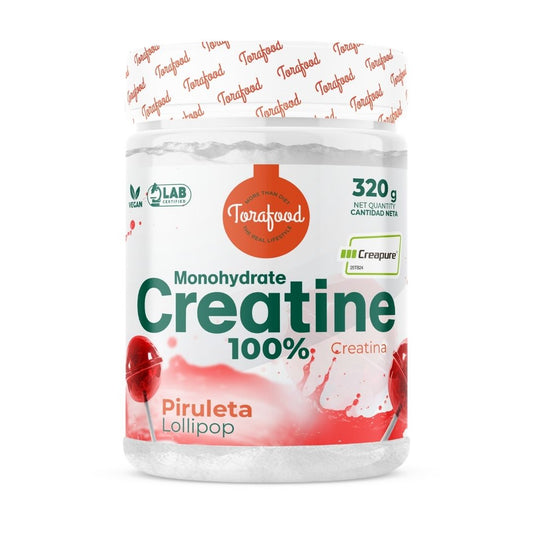 Creatina Creapure Piruleta Torafood 320g