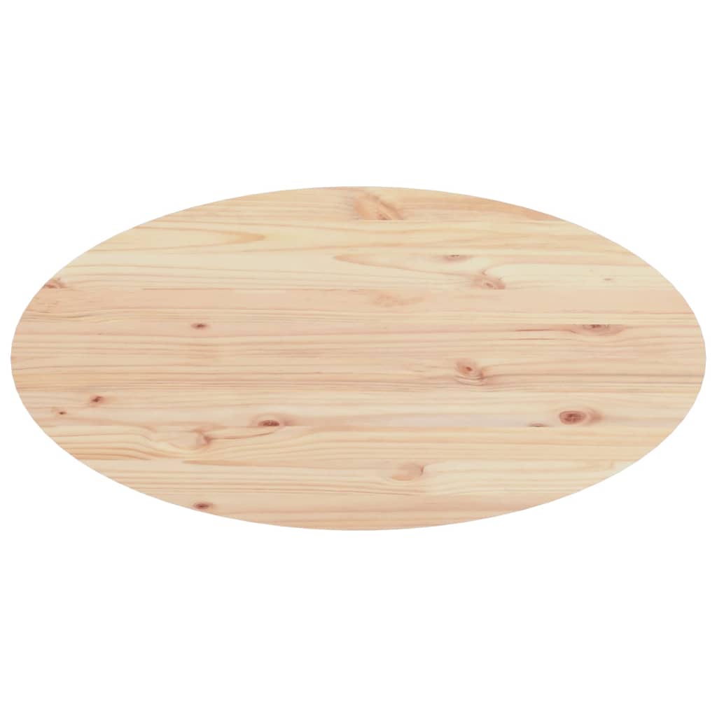 Mesa De Centro De Madera Maciza De Pino 80x40x35 Cm_4