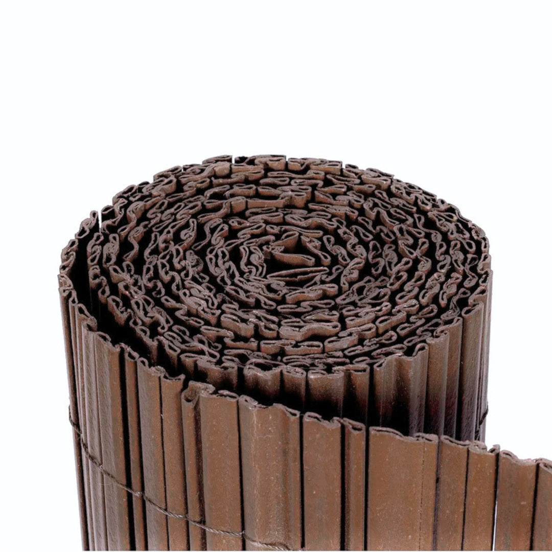 Cañizo Pvc Doble Cara 20 Mm Surfcane 20 Mm 2x3 Marrón Nortene_4