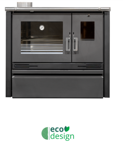 Cocina Tradicional De Leña Modelo Me16 Black Pv_0