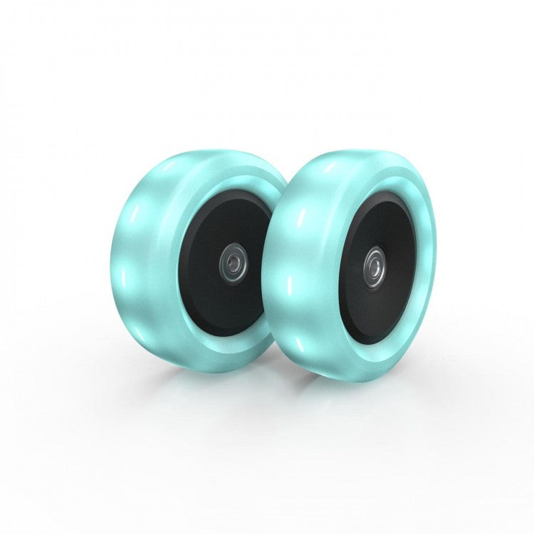 Rueda Con Luz De Led Para Patinete Berg Nexo Menta._0