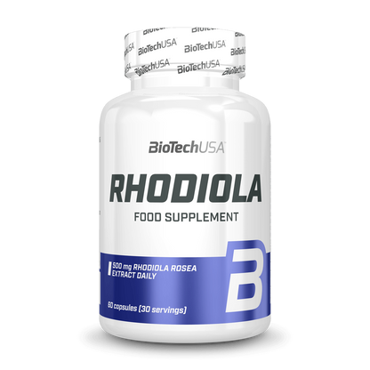 Rhodiola - 60 Cápsulas - Anti-estrés - Biotech Usa_0