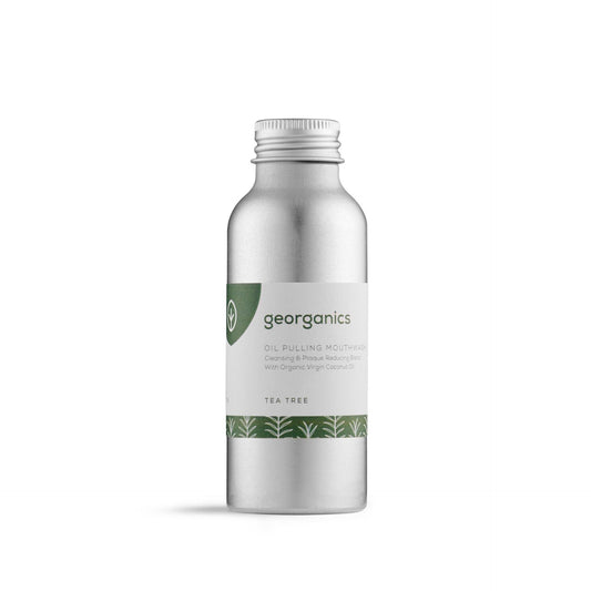 Colutório com óleo de coco e melaleuca Georganics