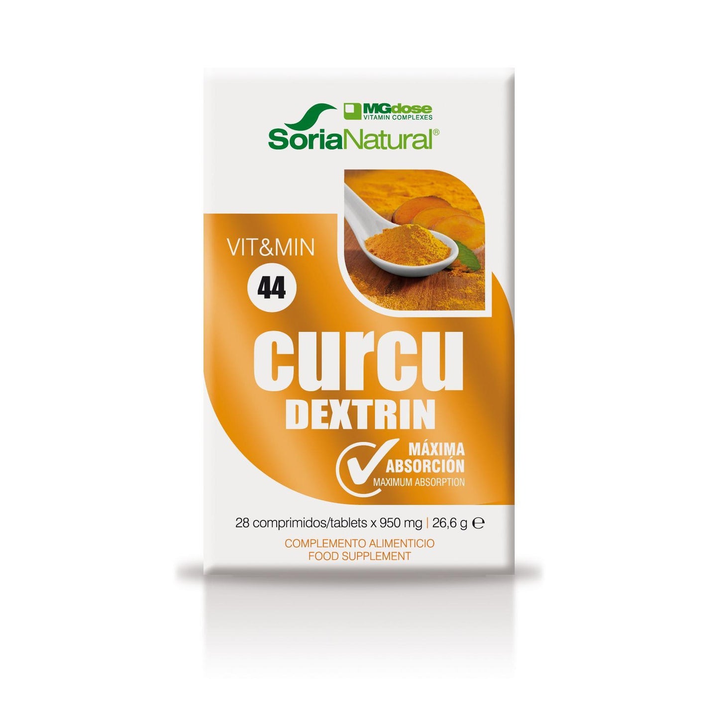 Curcudextrina · MGDose · 28 comprimidos