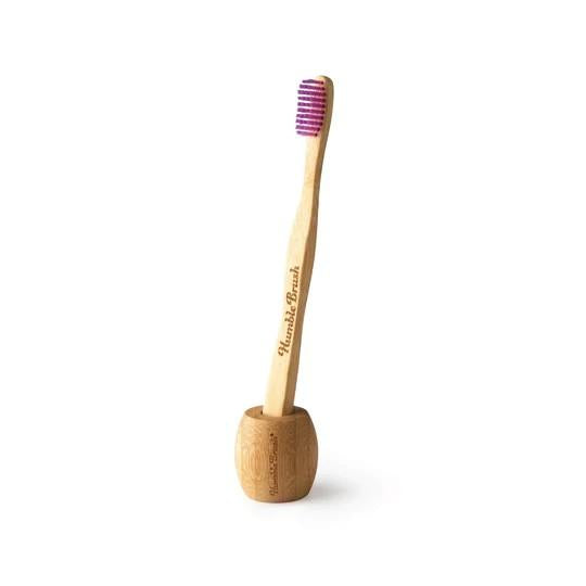 Hm Suporte para Escova de Dentes em Bambu The Humble