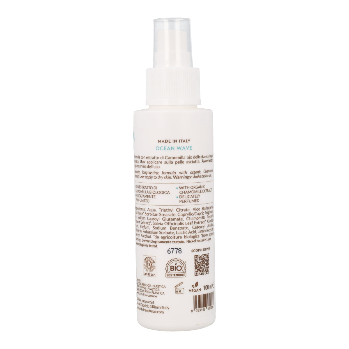 Desodorante Sea Wave Officina Naturae Spray 100 ml