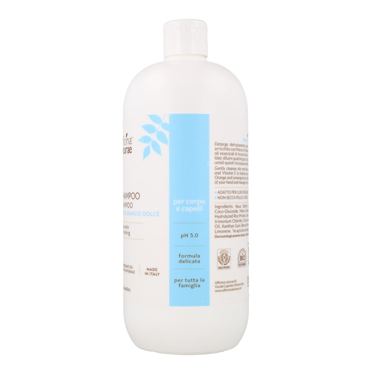 Champú Gel de ducha 2 en 1 Natù Officina Naturae 1 L