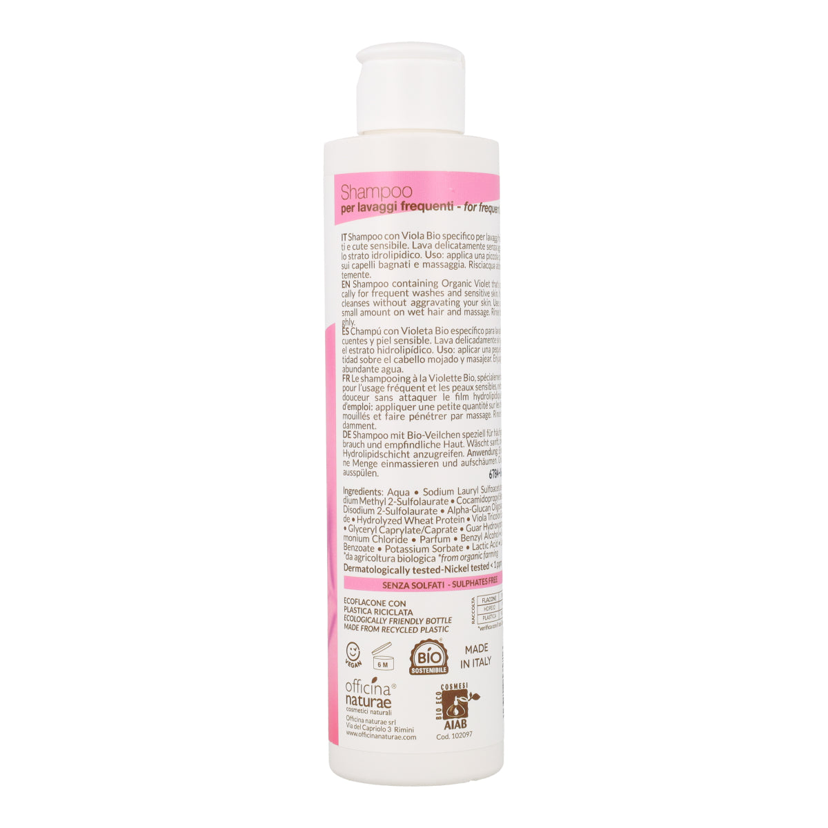 Champú de uso frecuente Officina Naturae 200 ml