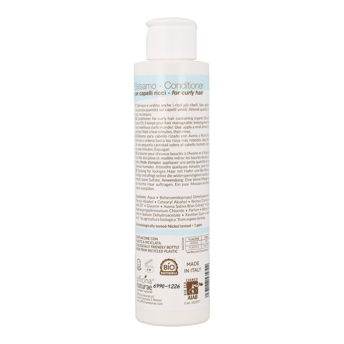 Acondicionador para cabello ondulado y rizado Officina Naturae 150 ml