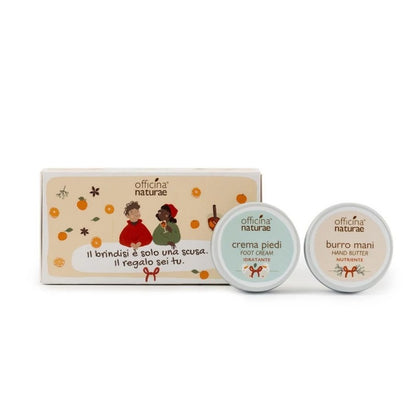 Manteca de manos + crema de pies Officina Naturae 40 ml + 40 ml