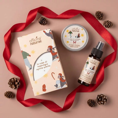Exfoliante corporal + aceite de almendras Officina Naturae 50 ml + 50 ml