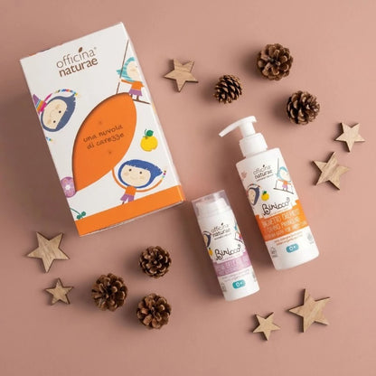 Baño cremoso para bebé + crema delicada para bebé Officina Naturae 200 ml + 50 ml