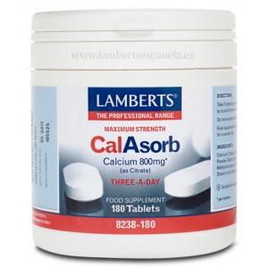 CalAsorb 180 comprimidos Lamberts 800mg