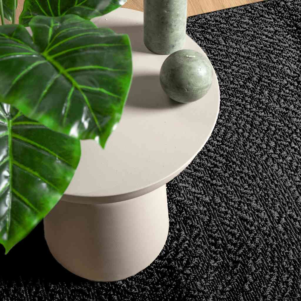 Vidaxl Alfombra Zizur Apariencia Yute Interior Exterior Antracita_1