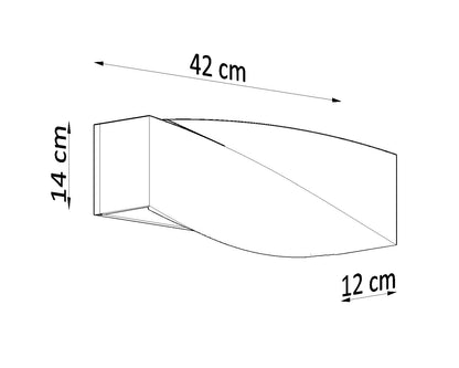 Aplique De Cerámica Sigma, E27_5