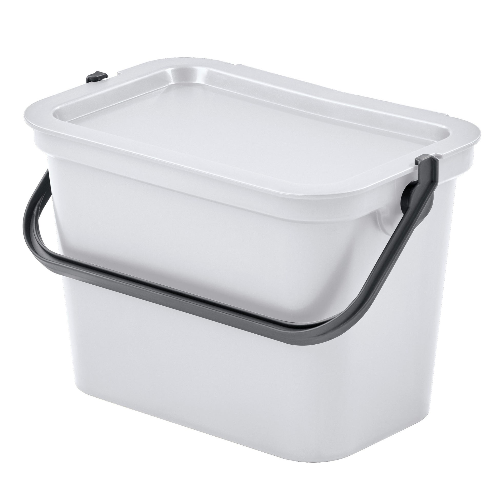Set De 2 Papeleras moda 5l Blanco Con Asa_2