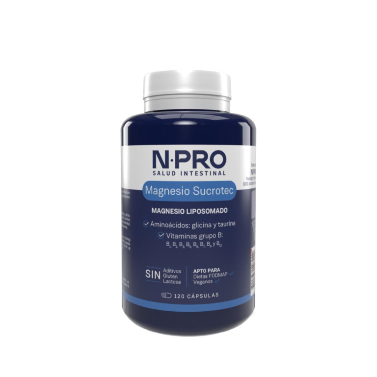 Sucrotec NPro Magnésio 120 cápsulas